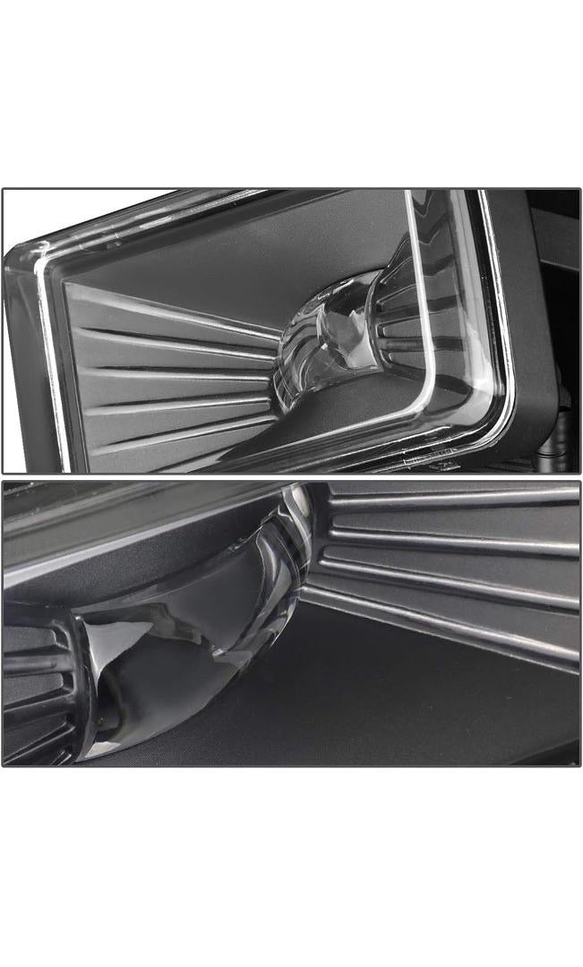 FOG LIGHT WITH SWITCH DRIVER & PASSENGER SIDE ENHANCE VISIBILITY [COMPATIBLE WITH 14-15 CHEVY SILVERADO 1500]