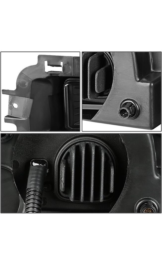 FOG LIGHT WITH SWITCH DRIVER & PASSENGER SIDE ENHANCE VISIBILITY [COMPATIBLE WITH 14-15 CHEVY SILVERADO 1500]