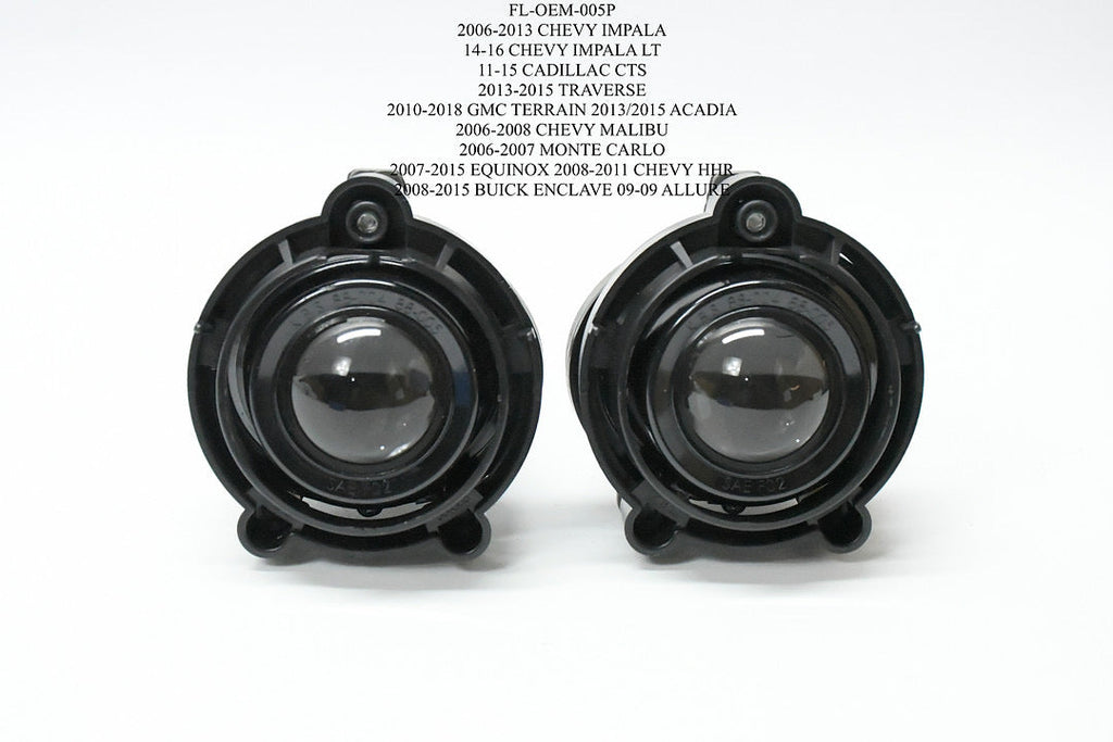 10-18 GMC TERRAIN 13-15 ACADIA 06-08 CHEVY MALIBU 06-07 MONTECARLO 07-15 EQUINOX 08-11 CHEVY HHR 08-15 BUICK ENCLAVE 09 ALLURE FOG LIGHT LUZ ANTINIEBLA