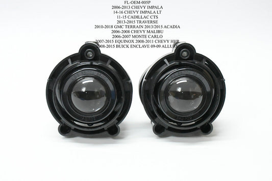 10-18 GMC TERRAIN 13-15 ACADIA 06-08 CHEVY MALIBU 06-07 MONTECARLO 07-15 EQUINOX 08-11 CHEVY HHR 08-15 BUICK ENCLAVE 09 ALLURE FOG LIGHT LUZ ANTINIEBLA