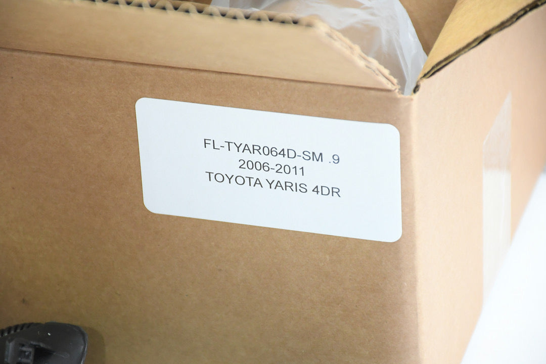 smoked fog light luz antiniebla ahumado con interruptor 06-11 toyota yaris FL- TYARD064D-SM