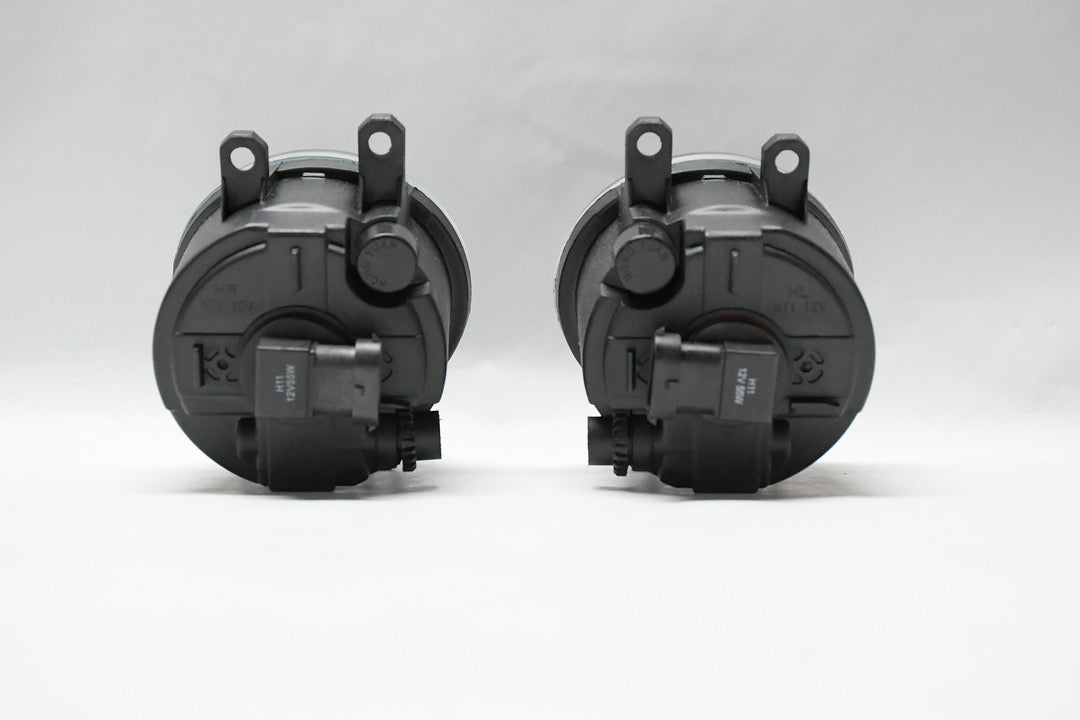 12-14 TOYOTA YARIS HATCHBACK CHROME FOG LIGHTS WITH SWITCH SIDE ENHANCED VISIBILITY LUZ ANTINIEBLA CON INTERRUPTOR CROMADO