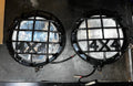 6” UNIVERSAL BLACK FOG LIGHTS LAMPS 4X4 NO SWITCH LUZ ANTINIEBLA SIN INTERRUPTOR