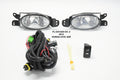 FRONT BUMPER CHROME FOG LIGHTS ENHANCED VISIBILITY 2012 HONDA CIVIC 4-DOOR PARACHOQUE DELANTERO LUZ ANTINIEBLA CROMADO