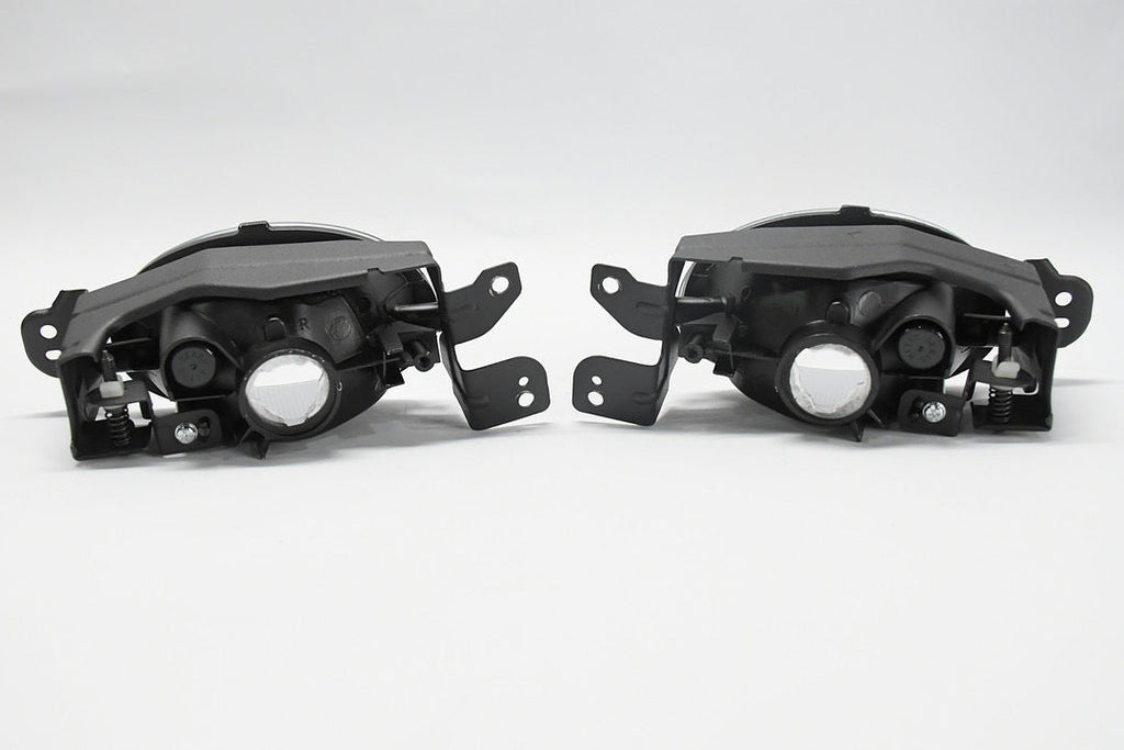 FRONT BUMPER CHROME FOG LIGHTS ENHANCED VISIBILITY 2012 HONDA CIVIC 4-DOOR PARACHOQUE DELANTERO LUZ ANTINIEBLA CROMADO