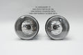 05-10 CHRYSLER 300 CHROME FOG LIGHT 06 DODGE CHARGER SRT8 08-09 DODGE CALIBER SRT4 LUZ ANTINIEBLA CROMADO
