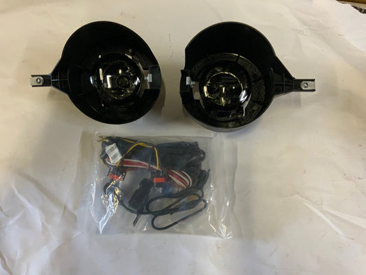 FRONT BUMPER SMOKED FOG LIGHTS ENHANCED VISIBILITY FOR 05-15 NISSAN FRONTIER PARACHOQUE DELANTERO LUZ ANTINIEBLA CON INTERRUPTOR