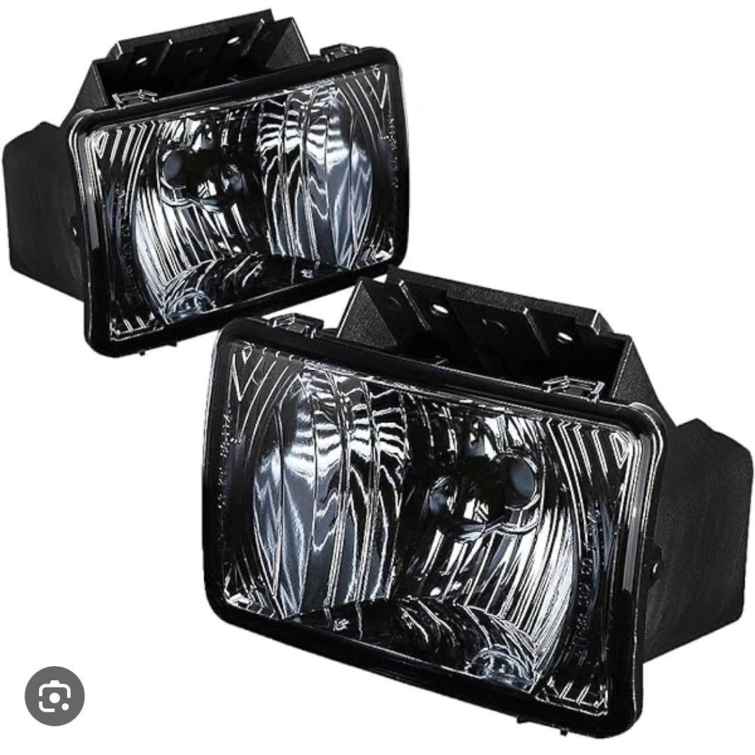 FRONT BUMPER SMOKED FOG LIGHTS 04-12 CHEVY COLORADO 04-12 GMC CANYON 06 ISUZU I280 07-08 ISUZU I290 06 ISUZU I350 07-08 ISUZU I370 PARACHOQUE DELANTERO LUZ ANTINIEBLA AHUMADO