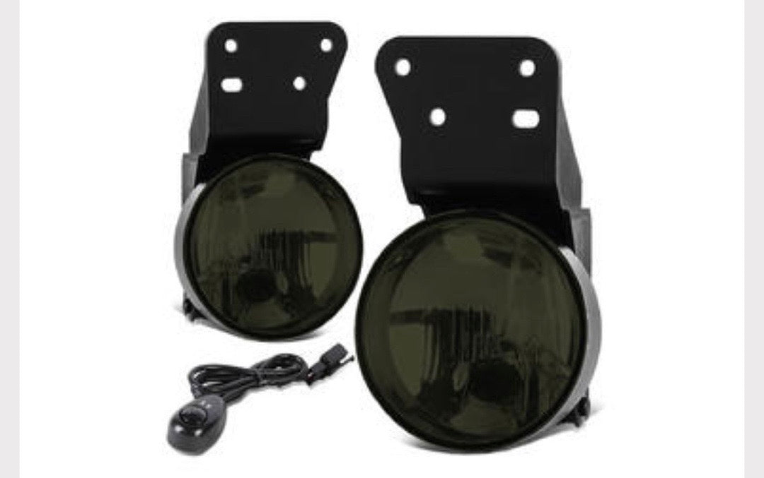99-05 PONTIAC GRAND AM FRONT BUMPER SMOKED FOG LIGHT PARACHOQUE DELANTERO LUZ ANTINIEBLA AHUMADO