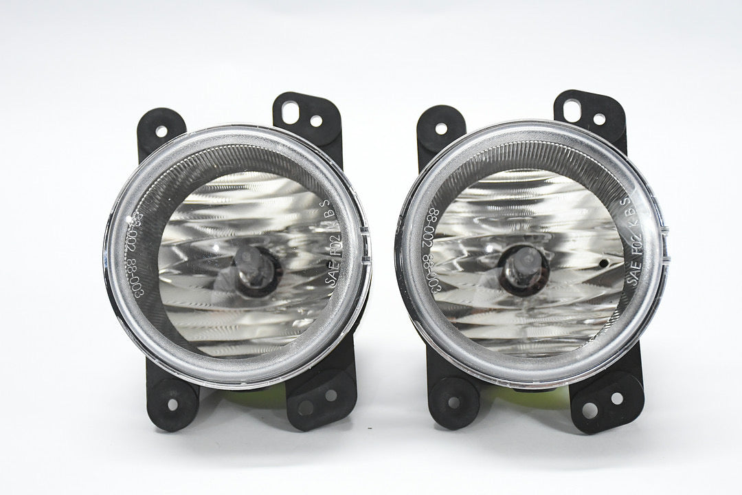 chrome fog lights luz antiniebla cromado 05-10 chrysler 300 c srt8 touring limited s 06-10 pt cruiser 09 journey 05-07 magnum 7-18 jeep wrangler FL-T002-CH