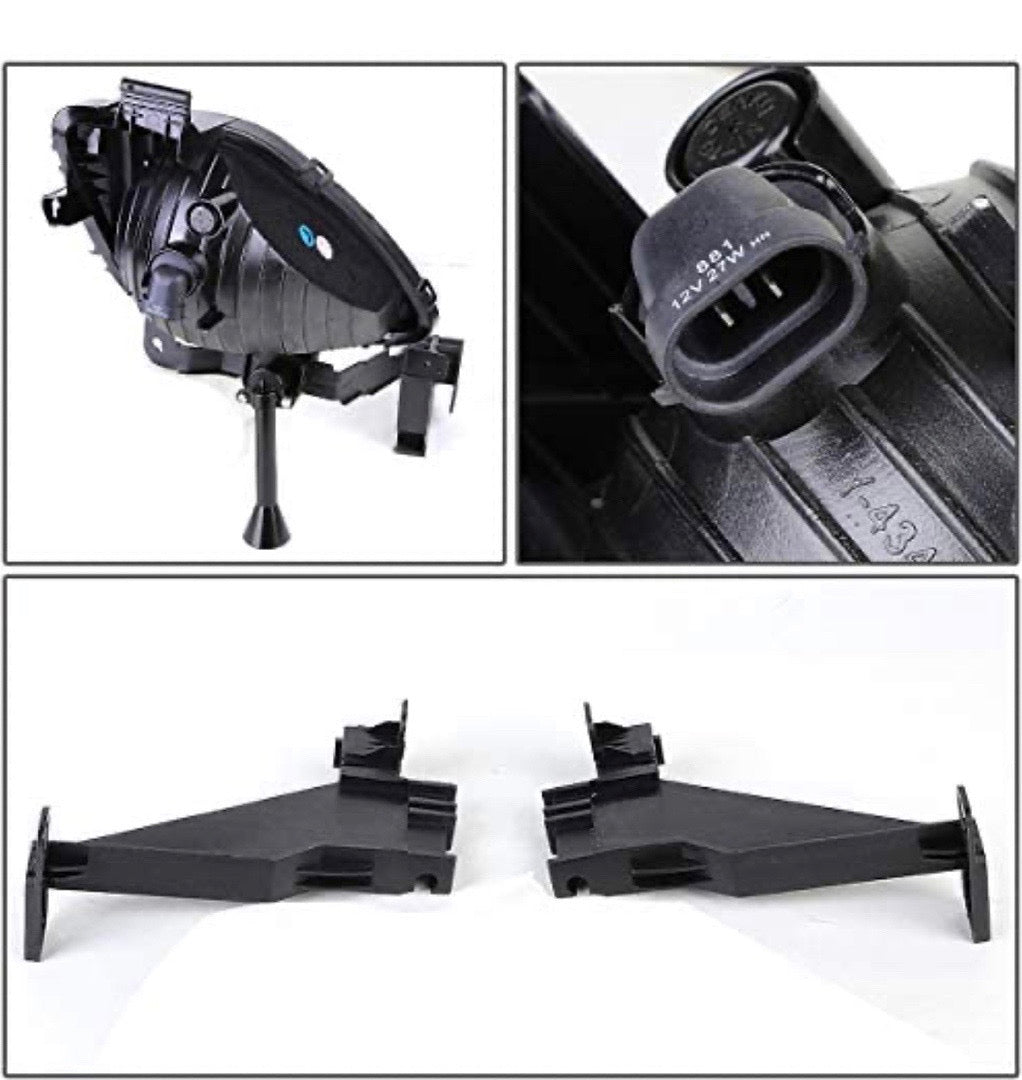 Amber fog lights no switch, luz antiniebla ámbar sin interruptor 12-13 hyundai elantra 2011 touring 4dr sedan Fl-NS10002-AM