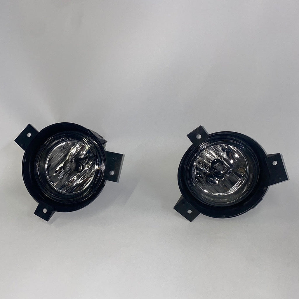 01-03 FORD RANGER CHROME FRONT BUMPER FOG LIGHT SET PARACHOQUE DELANTERO LUZ ANTINIEBLA CROMADO