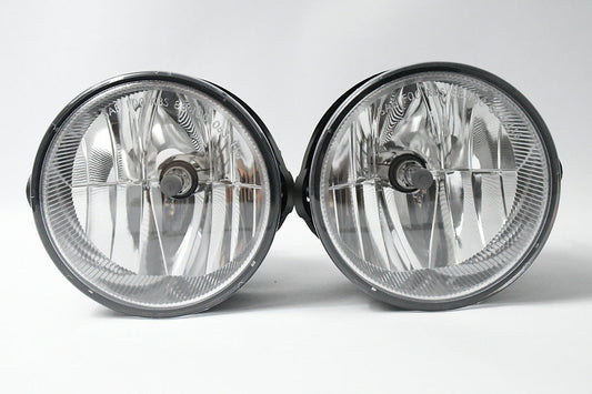 08-11 FORD RANGER 07-14 EXPEDITION FRONT BUMPER CHROME FOG LIGHT DRIVER AND PASSENGER LUZ ANTINIEBLA CROMADO