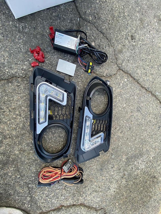 10-13 BMW E92/E93 DRL LED FOG LIGHTS, LUZ ANTINIEBLA
