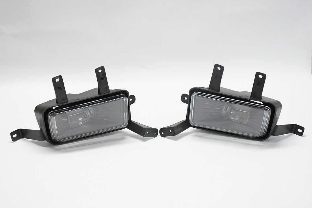 07-13 AVALANCHE 07-15 SILVERADO 15-20 GMC YUKON XL 07-08 ESCALADE CHROME FOG LIGHTS WITH BEZEL & SWITCH, LUZ ANTINIEBLA CROMADO CON BISEL Y INTERRUPTOR