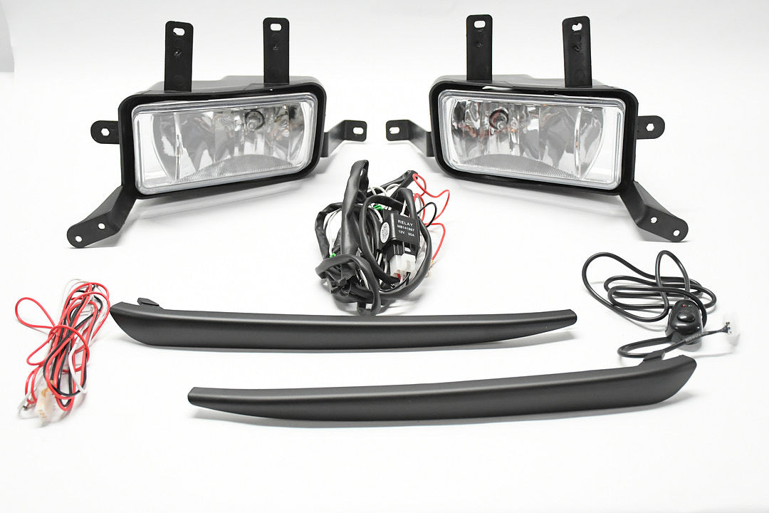 15-20 CHEVY TAHOE/SUBURBAN 16-19 CHEVY SUBURBAN 3500 HD CHROME FOG LIGHTS ENHANCED VISIBILITY LUZ ANTINIEBLA CROMADO