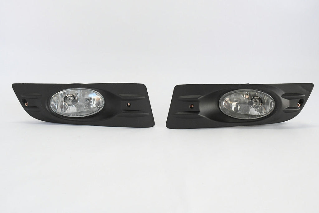CHROME FOG LIGHTS ENHANCE VISIBILITY FOR 06-07 HONDA ACCORD 2-DOOR COUPE, LUZ ANTINIEBLA CROMADO