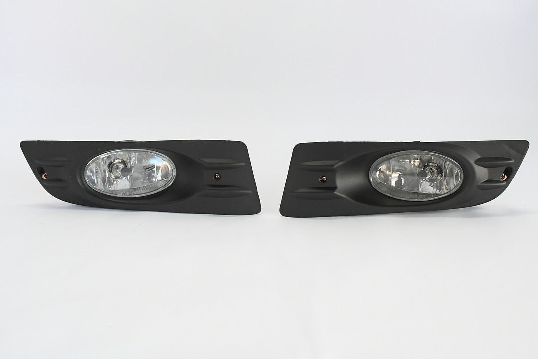 CHROME FOG LIGHTS ENHANCE VISIBILITY FOR 06-07 HONDA ACCORD 2-DOOR COUPE, LUZ ANTINIEBLA CROMADO