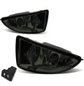 FRONT BUMPER SMOKED FOG LIGHT ENHANCE VISIBILITY FOR 04-05 HONDA CIVIC DX HX, PARACHOQUE DELANTERO LUZ ANTINIEBLA AHUMADO