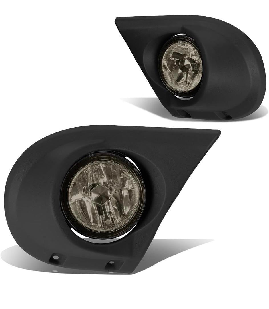 SMOKED FOG LIGHTS DRIVER & PASSENGER SIDE ENHANCE VISIBILITY FOR 03-05 HONDA PILOT, LUZ ANTINIEBLA AHUMADO