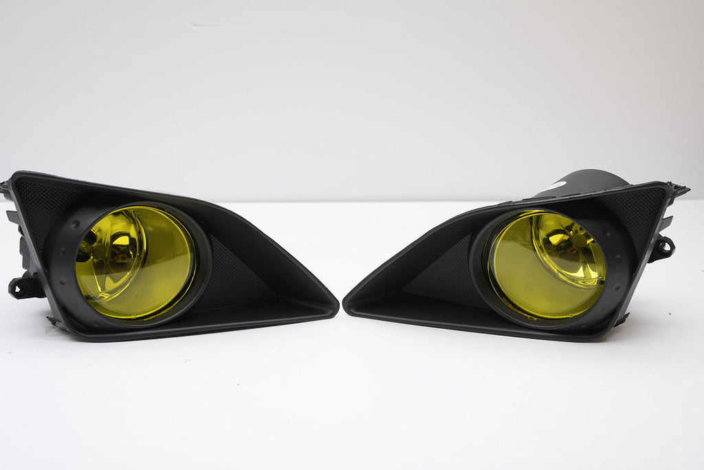 AMBER FOG LIGHT WITH SWITCH DRIVER & PASSENGER SIDE ENHANCE VISIBILITY FOR 09-10 COROLLA 4-DR SEDAN, LUZ ANTINIEBLA ÁMBAR CON INTERRUPTOR
