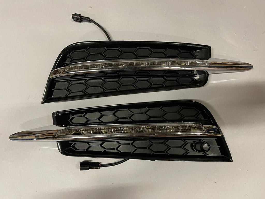 CHROME FOG LIGHT DRIVER & PASSENGER SIDE ENHANCE VISIBILITY FOR 11-16 CHEVY CRUZE AND 2016 CRUZE LIMITED, LUZ ANTINIEBLA CROMADO