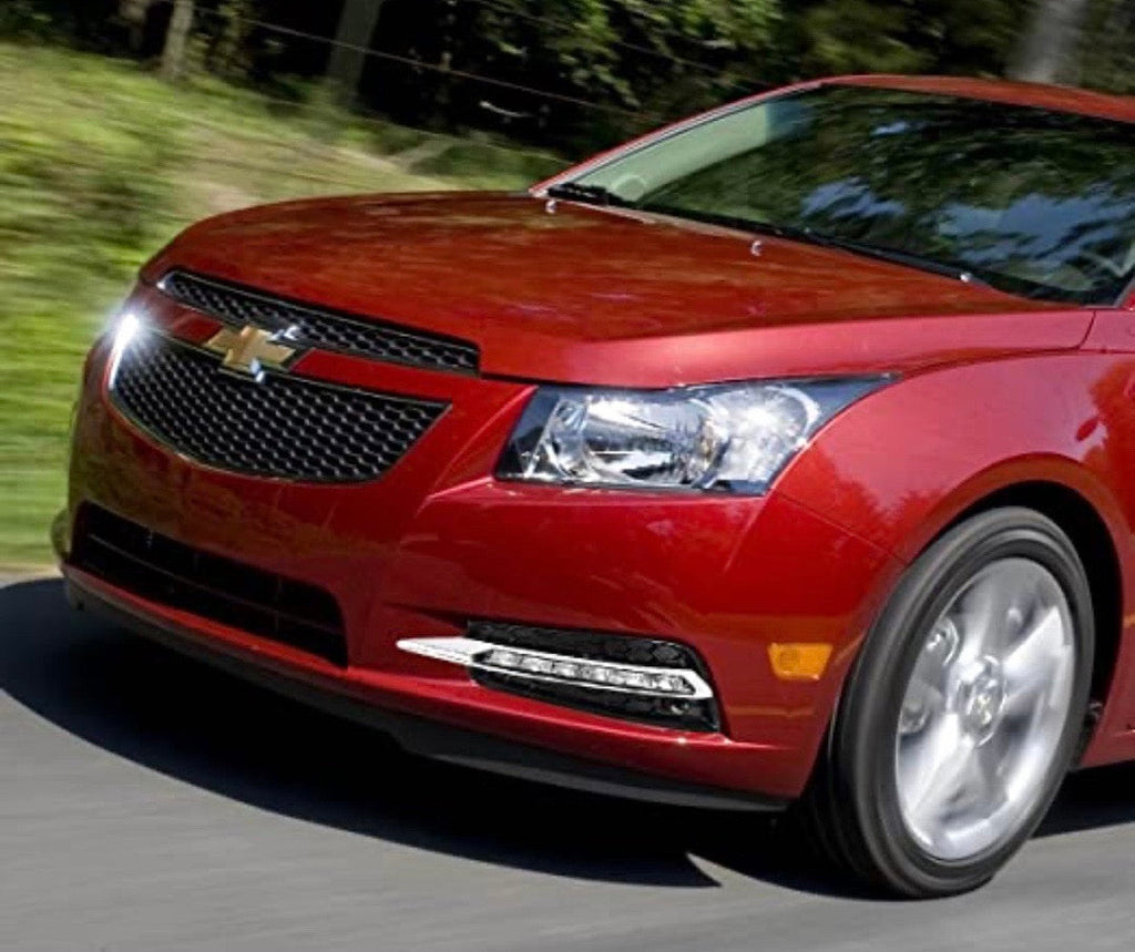 CHROME FOG LIGHT DRIVER & PASSENGER SIDE ENHANCE VISIBILITY FOR 11-16 CHEVY CRUZE AND 2016 CRUZE LIMITED, LUZ ANTINIEBLA CROMADO