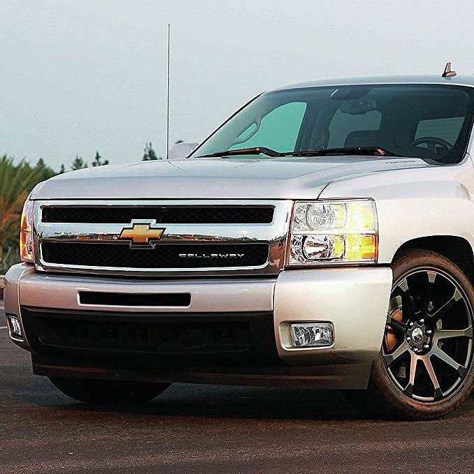 FRONT BUMPER FOG LIGHT FOR 07-08 CADILLAC, 07-13 AVALANCHE, 07-15 SILVERADO 1500 + 2500HD + 3500HD AND TAHOE, 2015 SUBURBAN, 07-14 SUBURBAN 1500, 07-13 [2500] AND GMC SIERRA