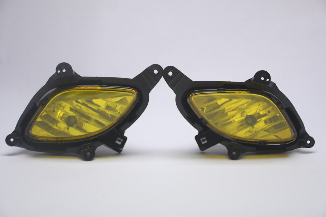 Amber Fog Lights With Switch for 10-12 Hyundai Genesis Coupe luz antiniebla ámbar con interruptor FL-ZTL-130-AM