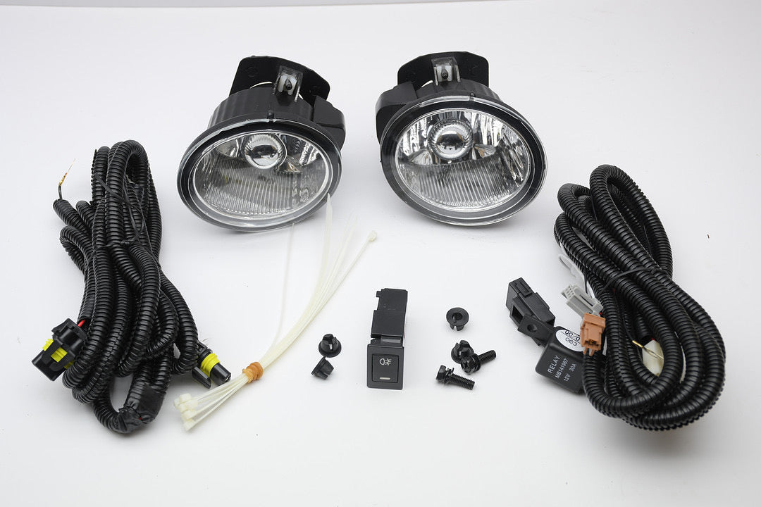 FOG LIGHT FOR 02-04 NISSAN ALTIMA + 03-07 NISSAN MURANO + 03-05 INFINITI FX35/FX45 CHROME FOG LIGHTS, LUZ ANTINIEBLA CROMADO