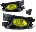 FRONT BUMPER FOG LIGHT 03-05 HONDA ACCORD 4DR SEDAN, PARACHOQUES DELANTERO LUZ ANTINIEBLA ÁMBAR