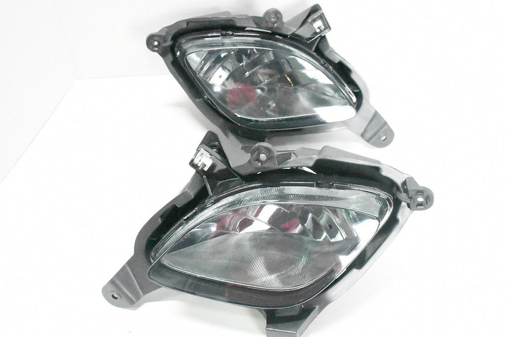 SMOKED FOG LIGHTS WITH SWITCH ENHANCE VISIBILITY FOR 10-12 HYUNDAI COUPE LUZ ANTINIEBLA AHUMADO CON INTERRUPTOR