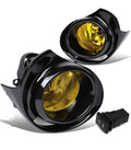 AMBER FOG LIGHTS WITH BEZEL & SWITCH ENHANCE VISIBILITY FOR 15-18 PRIUS C LUZ ANTINIEBLA CON INTERRUPTOR ÁMBAR