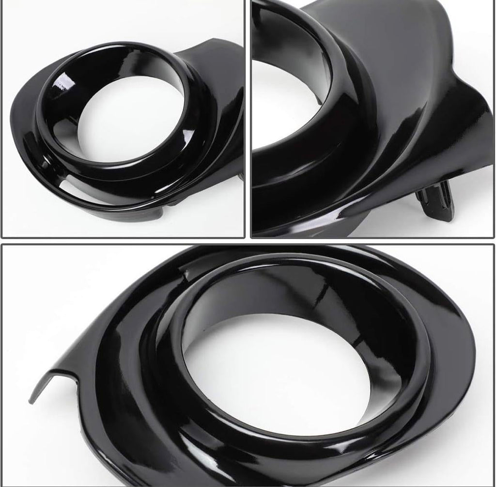 AMBER FOG LIGHTS WITH BEZEL & SWITCH ENHANCE VISIBILITY FOR 15-18 PRIUS C LUZ ANTINIEBLA CON INTERRUPTOR ÁMBAR