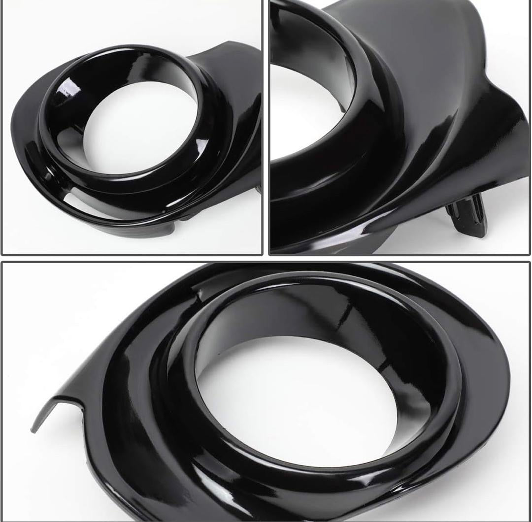 AMBER FOG LIGHTS WITH BEZEL & SWITCH ENHANCE VISIBILITY FOR 15-18 PRIUS C LUZ ANTINIEBLA CON INTERRUPTOR ÁMBAR