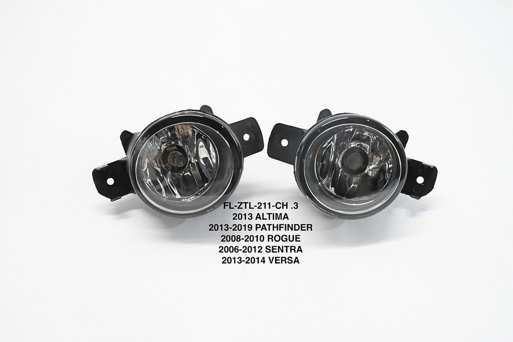 FOG M LIGHT FOR 11-13 G37 / 13 JX35 / 08-10 M35 / 08-10 M45 LUZ ANTINIEBLA CROMADO