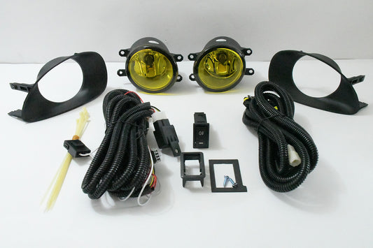 Amber Fog Lights With Switch Enhance visibility for 06-08 Yaris Hatchback FL-ZTL-201-AM