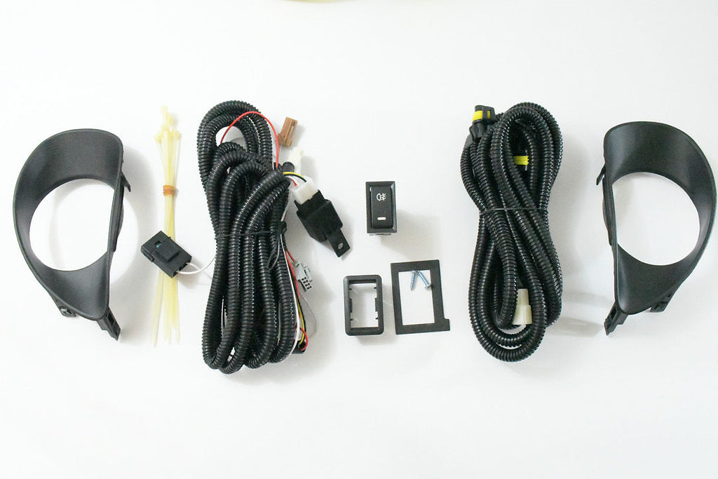 AMBER FOG LIGHT WITH SWITCH FOR 06-08 YARIS HATCHBACK, LUZ ANTINIEBLA CON INTERRUPTOR AMBAR