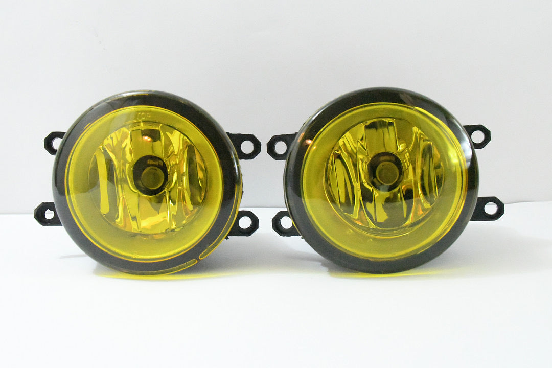 Amber Fog Lights With Switch Enhance visibility for 06-08 Yaris Hatchback FL-ZTL-201-AM