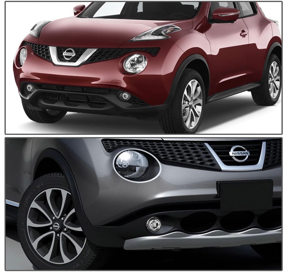 Assembly Fog Light Driver & Passenger Side [Compatible with 09-14 Cube / 11-14 Juke / 09-14 Murano / 11-14 Quest] FL-ZTL-204-CH