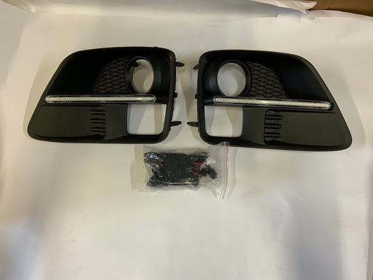 Assembly Chrome Fog Lights Enhance visibility for 15-17 Subaru WRX/STI FL-ZTL-225-CH