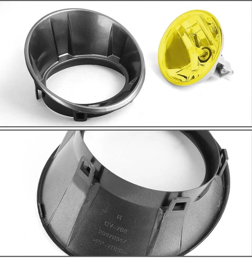 Amber fog lights, luz antiniebla 10-13 Chevy Camaro FL-ZTL-806-AM