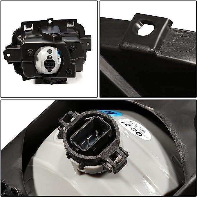 ASSEMBLY SMOKED FOG LIGHTS ENHANCE VISIBILITY FOR 14-15 CHEVY SILVERADO 1500 LUZ ANTINIEBLA AHUMADA