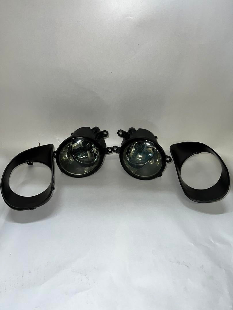 SMOKED FOG LIGHTS WITH BEZEL AND SWITCH FOR 06-08 TOYOTA YARIS 3DR, LUZ ANTINIEBLA