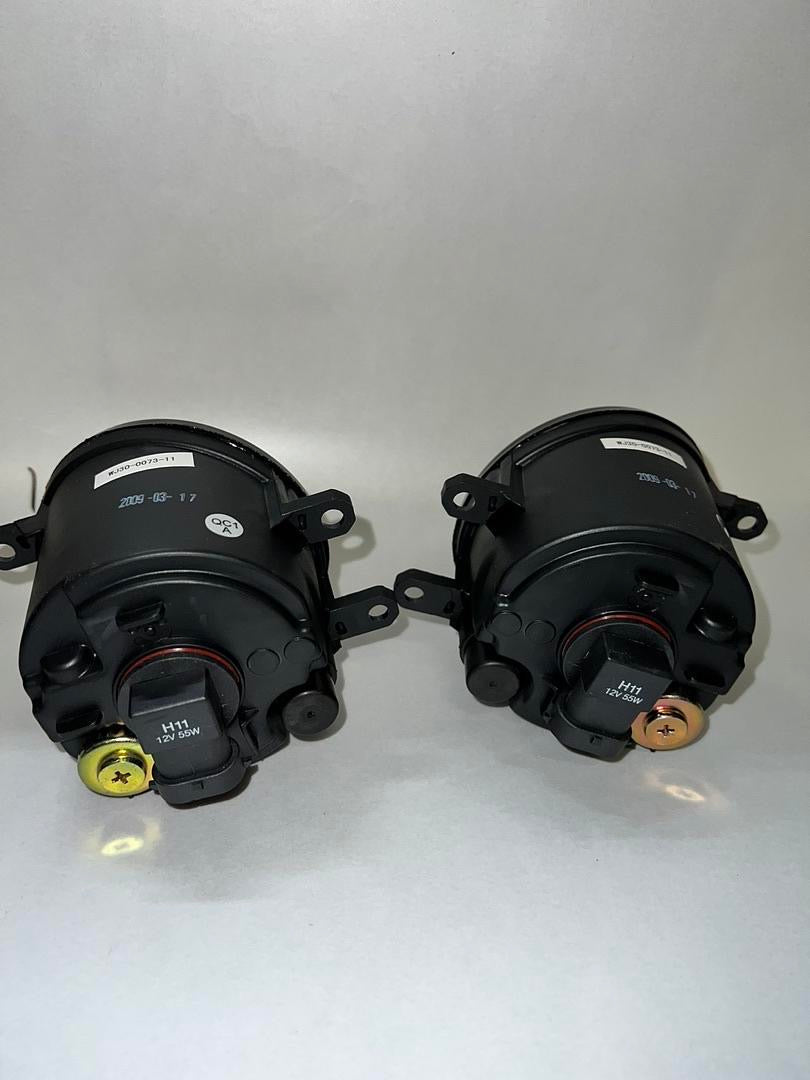 SMOKED FOG LIGHTS WITH BEZEL AND SWITCH FOR 06-08 TOYOTA YARIS 3DR, LUZ ANTINIEBLA