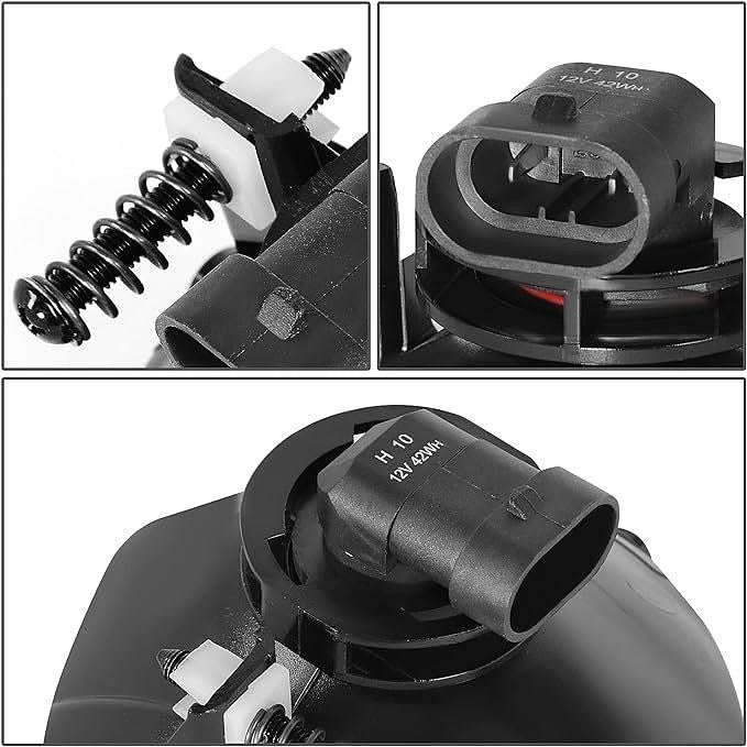 CHROME/CLEAR LENS FOG LIGHTS W/WIRING HARNESS FOR 2006-2010 F150 AND MARK LT 2006-2010 LUZ ANTINIEBLA