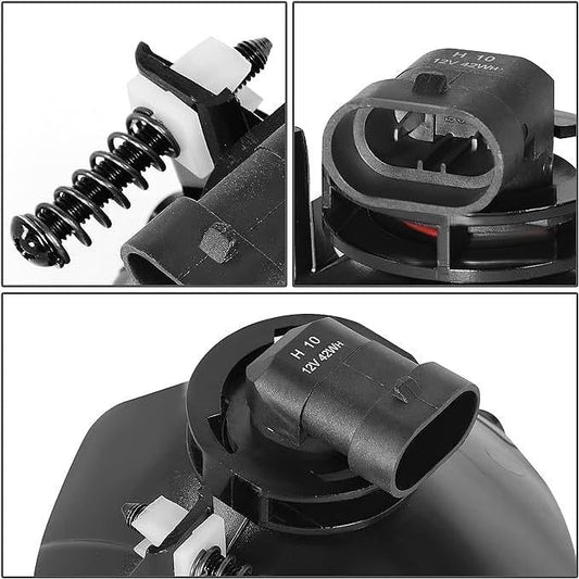 CHROME/CLEAR LENS FOG LIGHTS W/WIRING HARNESS FOR 2006-2010 F150 AND MARK LT 2006-2010 LUZ ANTINIEBLA