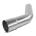 45 DEGREE DIY CUSTOM MANDREL EXHAUST TUBING, 2.5" OD, MILD STEEL,UNIVERSAL FIT