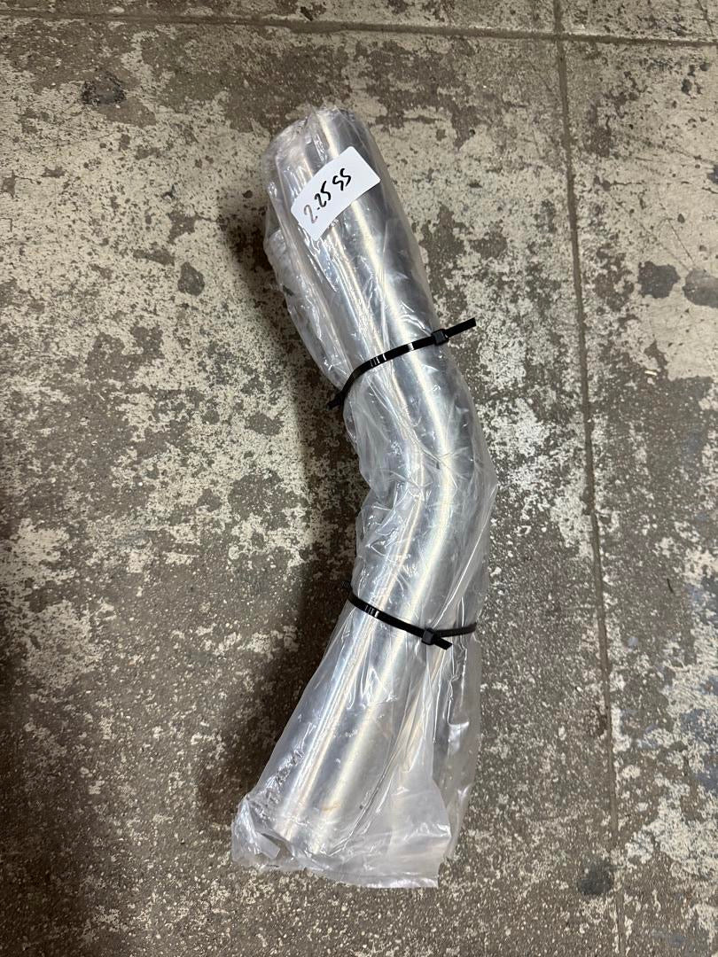 2.25” INCHES STAINLESS STEEL 45” DEGREE BEND 2PCS