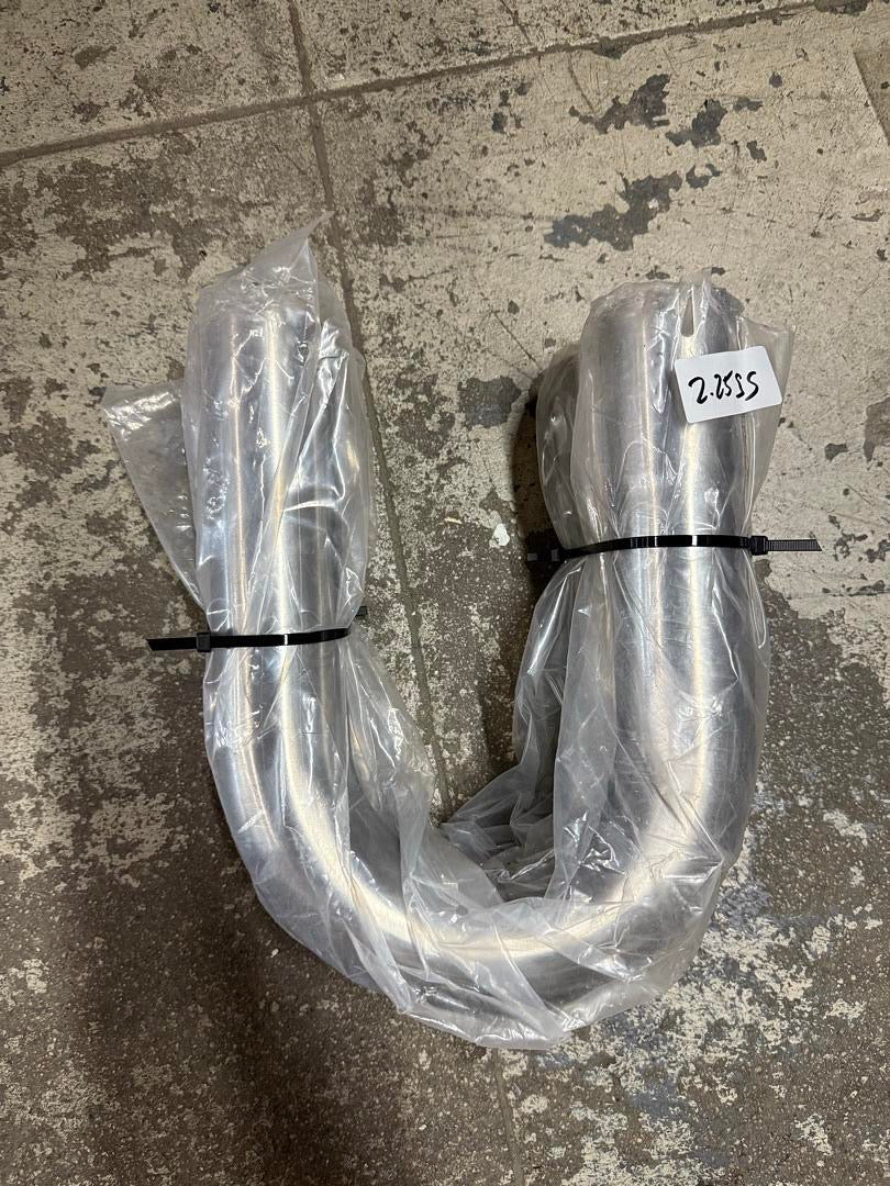 2.25” INCHES 2PCS 180 U BEND STAINLESS STEEL